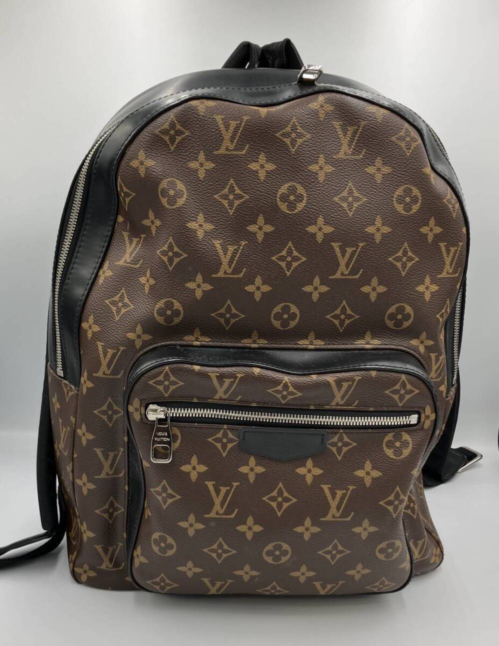 Louis Vuitton Monogram Macassar Brown Josh Bag Brown Black